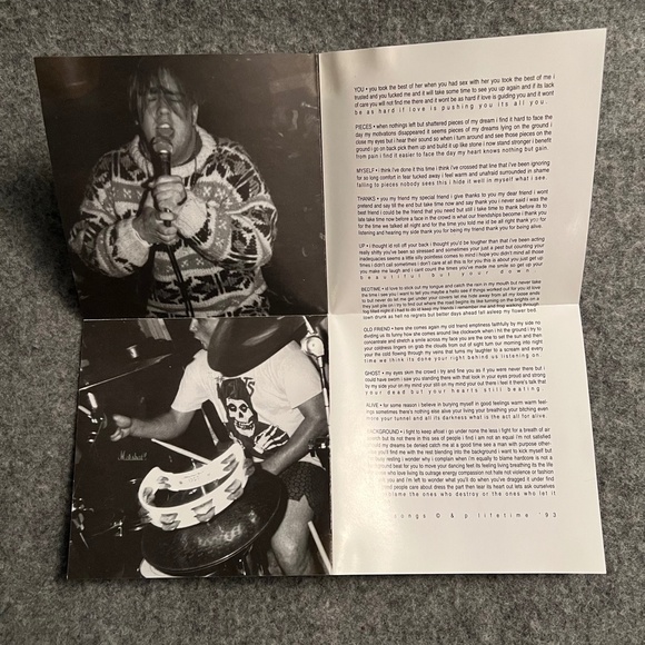 LIFETIME "Background" CD New Age Records 90s NJ Punk Rock - Picture 5 of 7